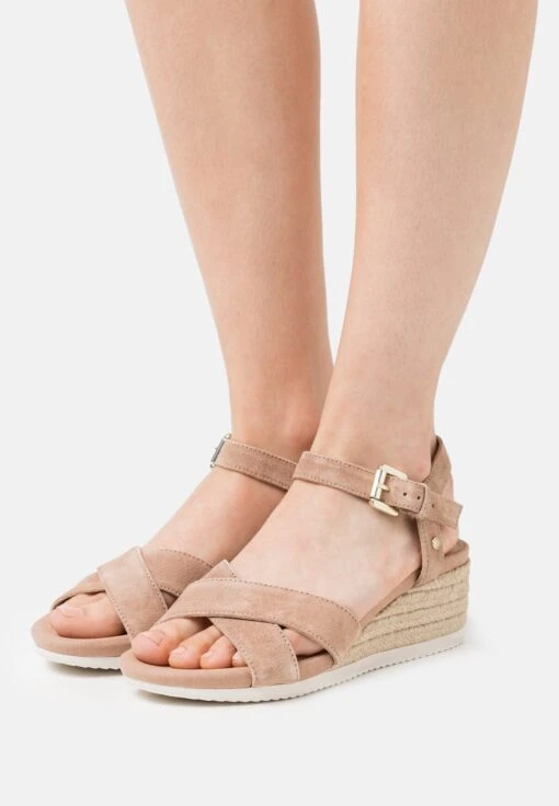 Geox D Ischia Corda - Espadrilles - Dark Skin -Chaussures Soldes 44cdf305f64649dc9b31eb049361402a