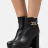 Anna Field Leather - Bottines À Plateau - Black -Chaussures Soldes 45c4328f7660403cad81c6b09fad6bd9