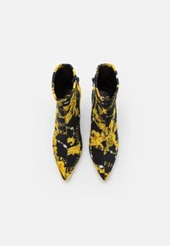 Versace Jeans Couture Bottines - Black/Gold -Chaussures Soldes 4667e56aeb0341b39d260d00c5bba2d8