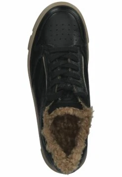 Paul Green Baskets Basses - M Calf K Ack Black Antelope -Chaussures Soldes 496b13039c694b519d8cc4ccf5447baf