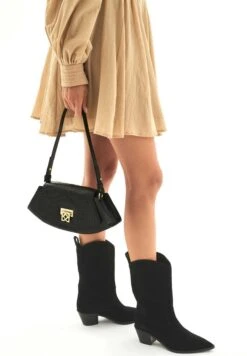 Kazar Roseau - Santiags - Black