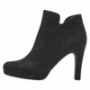 Tamaris Bottines À Plateau - Black Glam 2 Tamaris Bottines À Plateau - Black Glam -Chaussures Soldes 542bd71a1ce44ee8ae63eb650374cf63