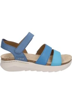 Josef Seibel Sandales À Plateforme - Blau Multi -Chaussures Soldes 547a54693be04d9abc94d5e698952345
