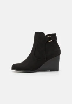 Anna Field Bottines Compensées - Black -Chaussures Soldes 55d83b587713486f81a9effc17395bea