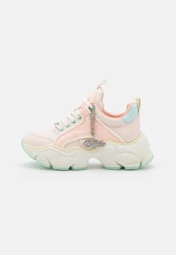 Buffalo Vegan Binary - Baskets Basses - Pink -Chaussures Soldes 56bf400547ff459d86604f76f479adb8