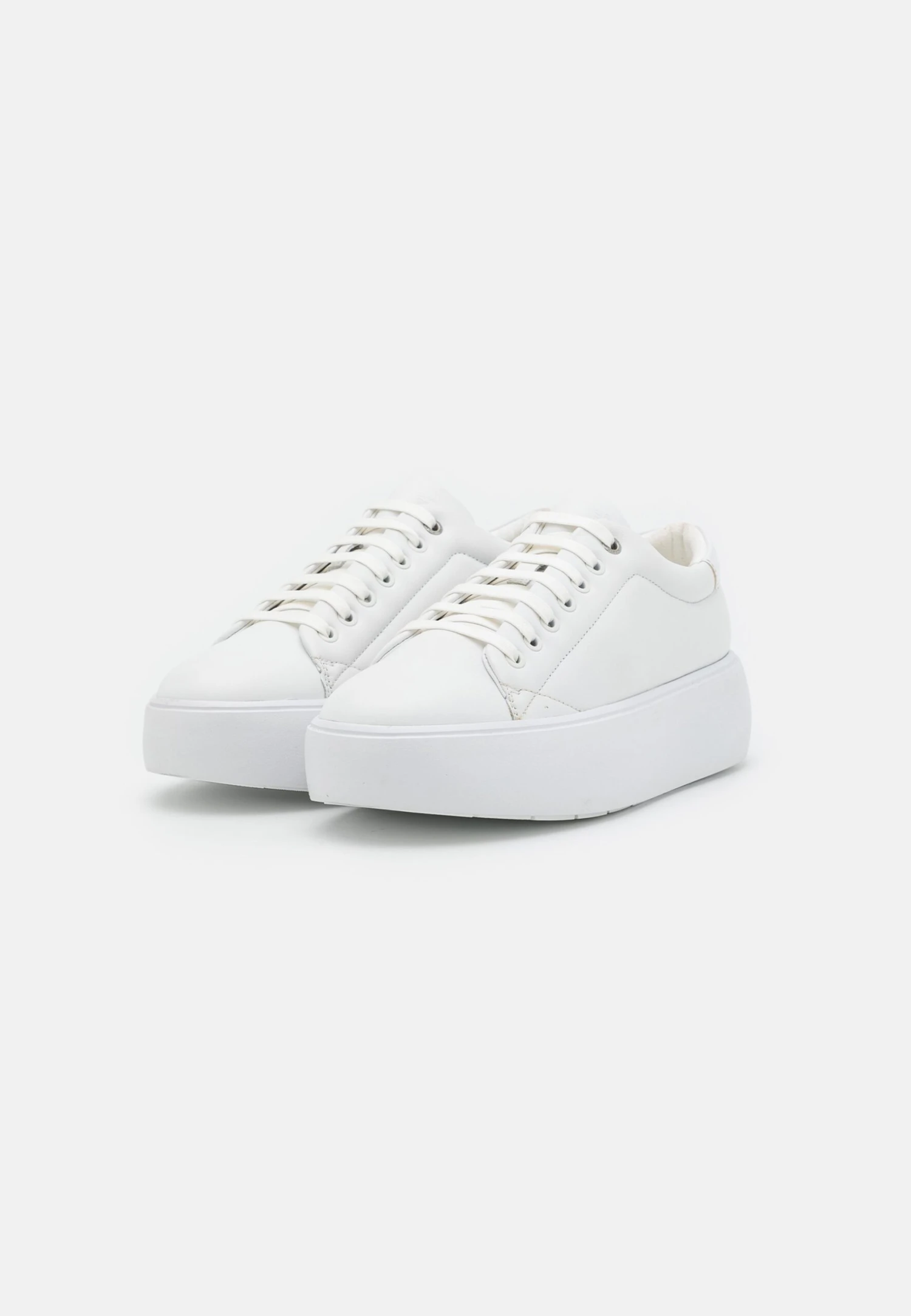 Calvin Klein Bubble Cupsole Lace Up - Baskets Basses - Triple White 5 Calvin Klein Bubble Cupsole Lace Up - Baskets Basses - Triple White - Image 3