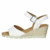Gabor Sandales Compensées - Weiss Jute -Chaussures Soldes 57ca34d3d58e45d7a3592b6f1e92bff5