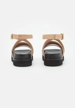 Alberta Ferretti Sandales À Plateforme - Beige -Chaussures Soldes 58c61e882d2d4bc6bb771b1fb3c77e25