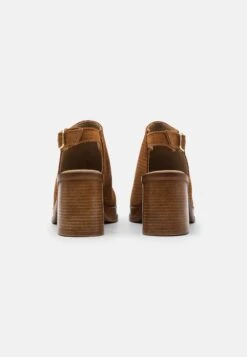 Pier One Leather - Sandales À Plateforme - Cognac -Chaussures Soldes 5ca84a1738634835b08800773e52816f