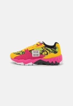 Versace Jeans Couture Baskets Basses - Citrus/Multi-Coloured -Chaussures Soldes 5faa26f7413743bd9f49fa90d6342fba