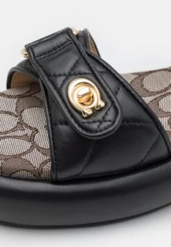 Coach Peyton - Sandales À Plateforme - Black -Chaussures Soldes 603e95eb72eb473db650f96c6af9cebb