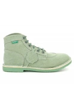 Kickers Kicklegend - Bottines À Lacets - Vert -Chaussures Soldes 61c4bc0a804e4507a507082682cc606a