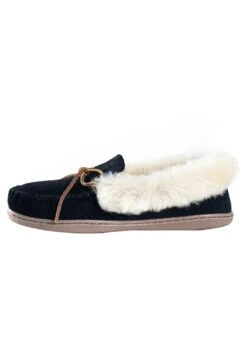 Minnetonka Alpinesheepskinmoc - Mocassins - Black -Chaussures Soldes 644d096b5bee4df8a56764b3e2a8fa07
