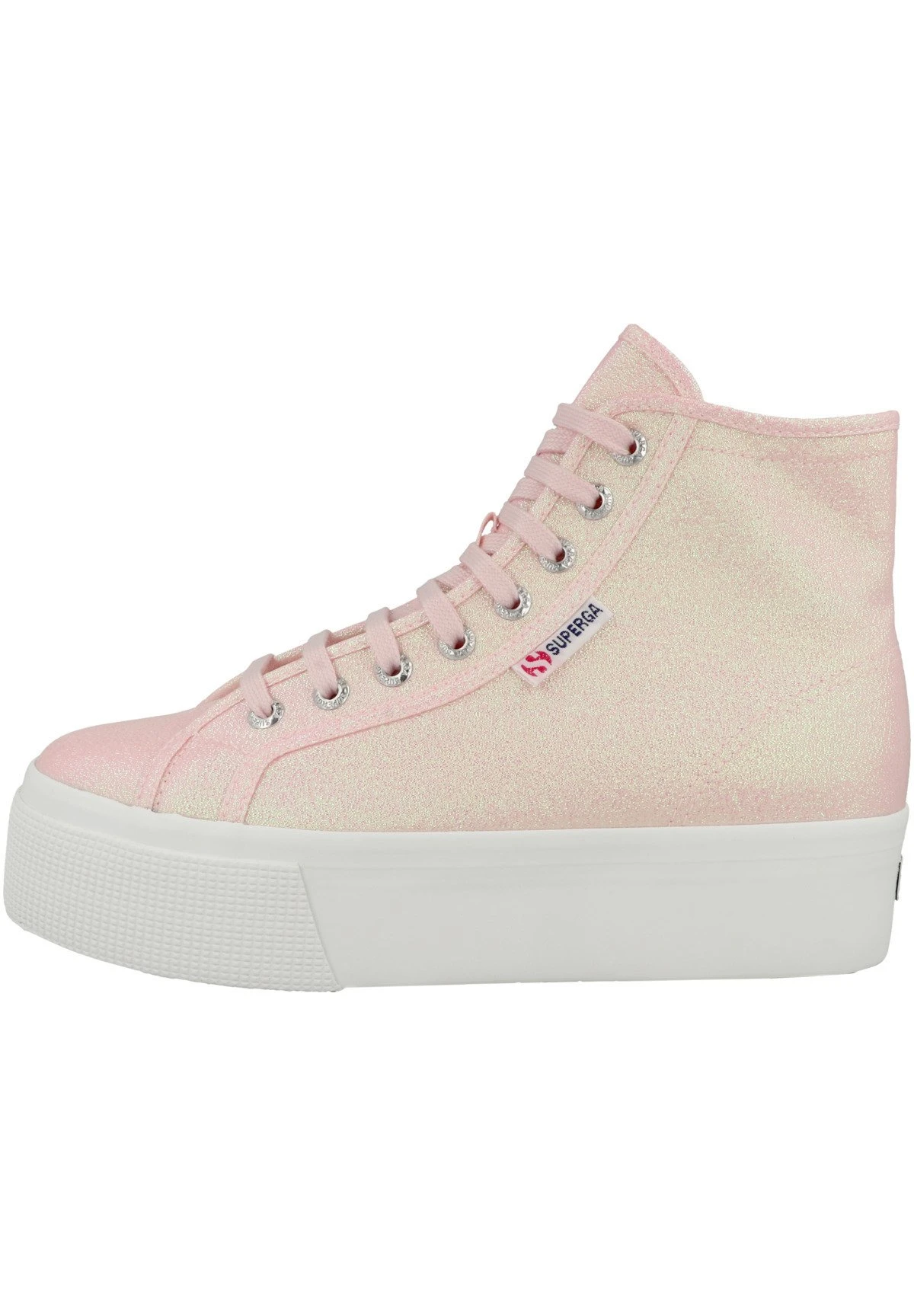 Superga Baskets Montantes - Pink Ish Iridescent 3 Superga Baskets Montantes - Pink Ish Iridescent
