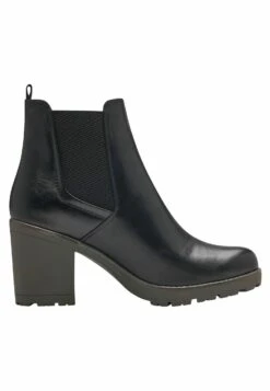 Marco Tozzi Boots À Talons - Black Khaki -Chaussures Soldes 651ed37895bf467a8979fe1959b5c7c0