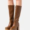 MTNG Setenta - Bottes À Plateau - Brown 2 MTNG Setenta - Bottes À Plateau - Brown -Chaussures Soldes 6830392773cc4d45951469860fc17976