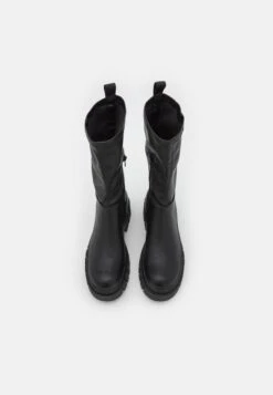 ONLY Shoes Onlbaiza Mid Sock Boot - Bottes À Plateau - Black -Chaussures Soldes 6af16a19343942f5ab021bce216d044d