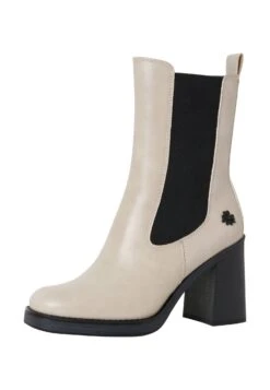 Marco Tozzi By Guido Maria Kretschmer Chelsea - Bottines À Talons Hauts - Cream Comb -Chaussures Soldes 6dec1e91b45c4dd0a8dccd52258fe59d