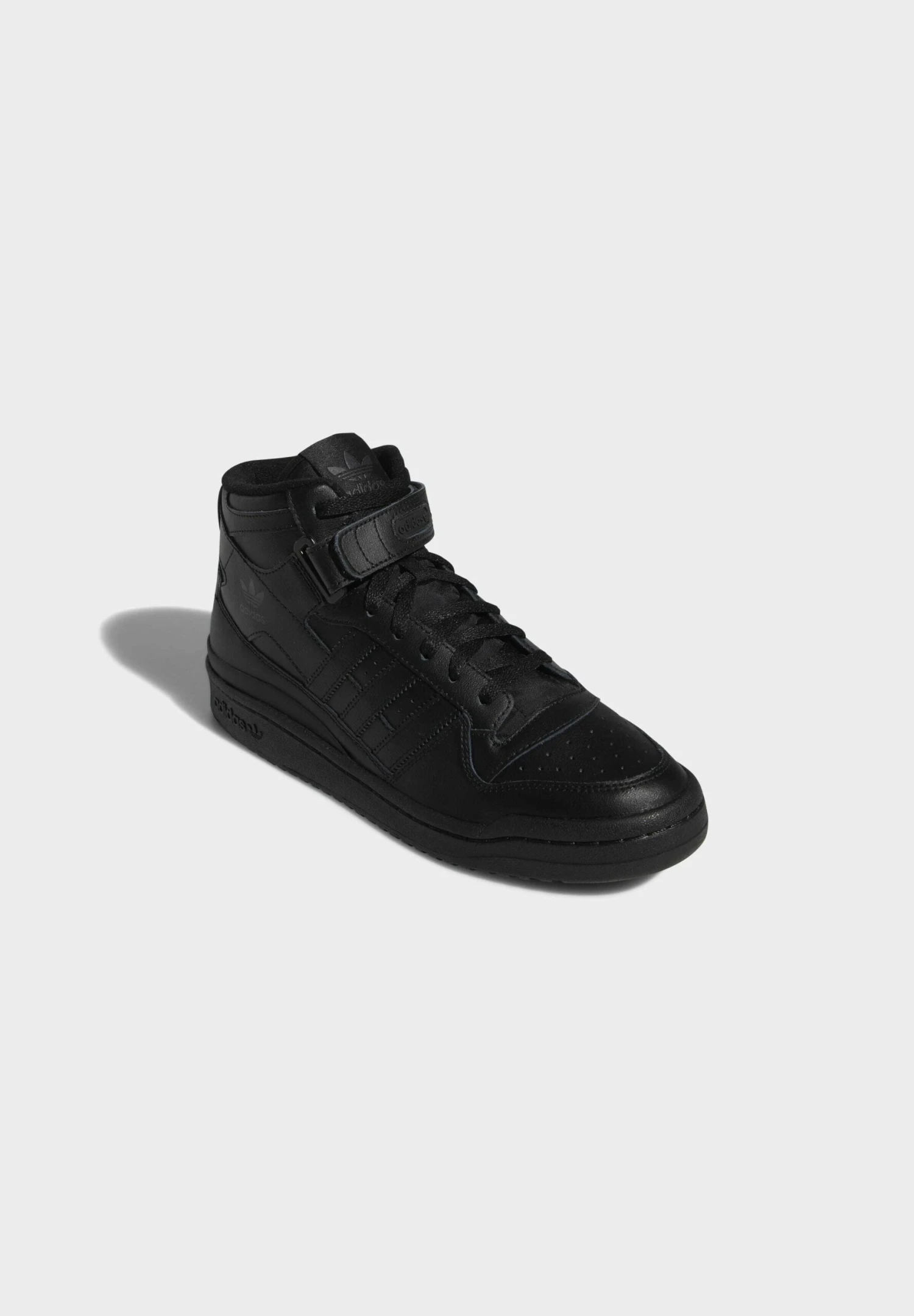 Adidas Originals Forum Mid Unisex - Baskets Montantes - Core Black/Core Black/Core Black 4 Adidas Originals Forum Mid Unisex - Baskets Montantes - Core Black/Core Black/Core Black - Image 2