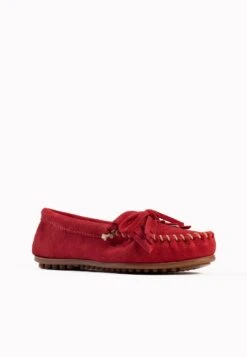 Minnetonka Kilty - Mocassins - Red -Chaussures Soldes 6f657182bec84fe5bf2a7e3f524440d2
