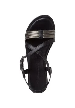 Tamaris Sandales - Black Pewter -Chaussures Soldes 6fe5b15bc52a4b799318c5540d8c24e9
