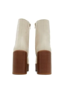 Aldo Inside Zip Myrelle - Bottines À Talons Hauts - Other White -Chaussures Soldes 70cc8bca00c646648f7b2e4f2d33f824