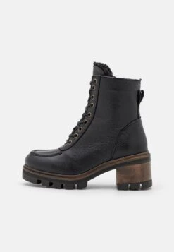 Anna Field Leather Winter Bootie - Bottes De Neige - Black -Chaussures Soldes 75550bbbfceb4b98a8757eaea376e711