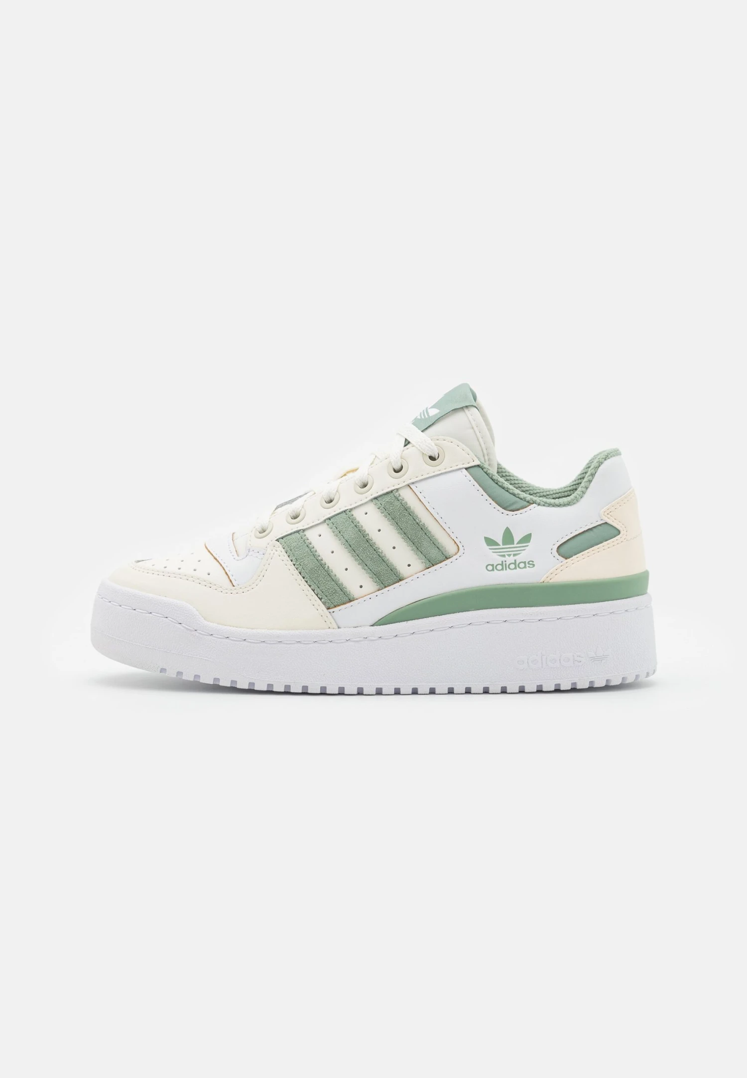 Adidas Originals Forum Bold Stripes - Baskets Basses - Off-White/Silver Green/Footwear White 4 Adidas Originals Forum Bold Stripes - Baskets Basses - Off-White/Silver Green/Footwear White - Image 2