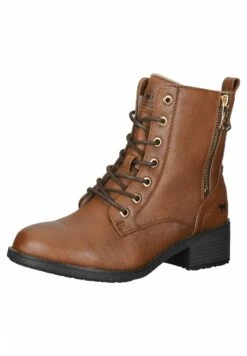 Mustang Bottines À Lacets - Cognac -Chaussures Soldes 77a27a01ed5a45968d8671a812587ba4