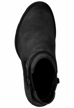 Tamaris Bottines À Plateau - Graphite Suede -Chaussures Soldes 78d53046f6404e85985693d6bbc01d32
