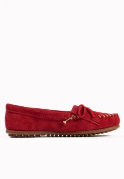 Minnetonka Kilty - Mocassins - Red -Chaussures Soldes 79aa6b86166b4ebcba1a2a93824df57b