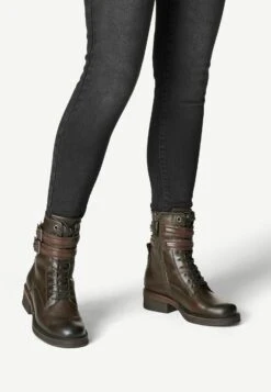 Tamaris Boots À Talons - Olive Mocca