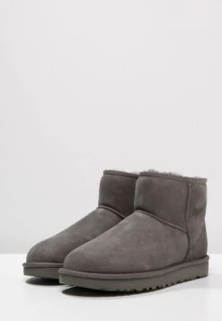 Ugg Classic Mini - Bottines - Grey -Chaussures Soldes 7c979badc958461e99945ac7617fc002