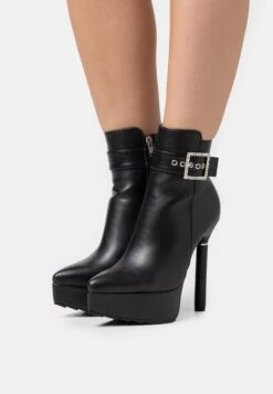 Lamoda Look Away - Bottines À Plateau - Black