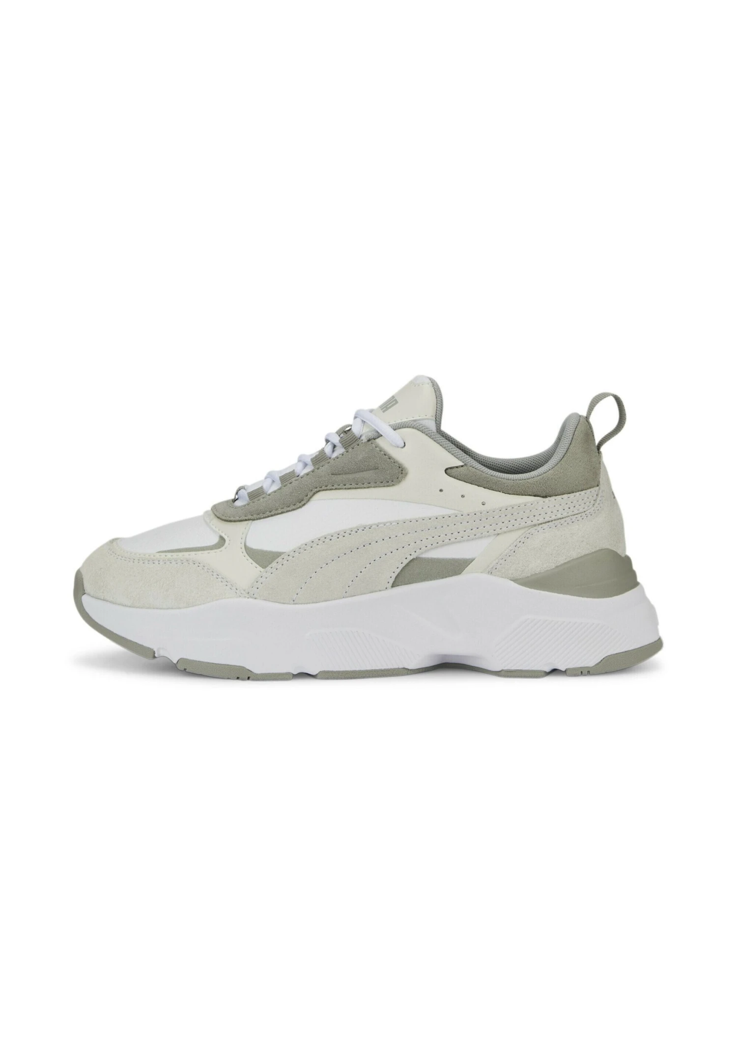 Puma Cassia Mix Für Damen - Baskets Basses - White Vapor Gray Flat Light Gray 3 Puma Cassia Mix Für Damen - Baskets Basses - White Vapor Gray Flat Light Gray