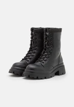 Pepe Jeans Lol Pad - Bottines À Plateau - Black -Chaussures Soldes 7ec36af3f72d4fd18be06e2e70feba23