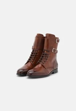 MELVIN & HAMILTON Susan 90 - Bottines À Lacets - Imola/Wood/Beige/Navy -Chaussures Soldes 83fa572ddc66417bbfca40dd607887df