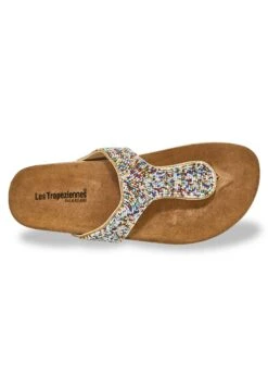 Les Tropéziennes Par M Belarbi Euridice - Tongs - Tan Multi -Chaussures Soldes 8719a53a9af2497aaff6f8888148729e