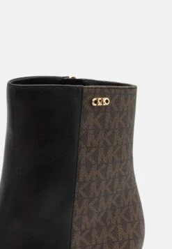 MICHAEL Michael Kors Perla Mid - Bottines À Talons Hauts - Black/Brown -Chaussures Soldes 896789ca1d574c0c8c58e2ed82044998