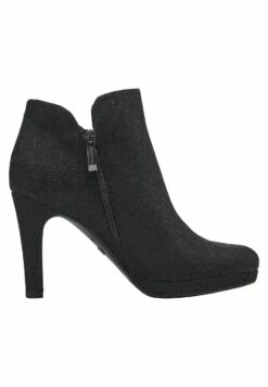 Tamaris Bottines À Plateau - Black Glam -Chaussures Soldes 8c876579f5d04899845df87ce6419706
