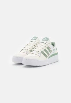 Adidas Originals Forum Bold Stripes - Baskets Basses - Off-White/Silver Green/Footwear White 10 Adidas Originals Forum Bold Stripes - Baskets Basses - Off-White/Silver Green/Footwear White -Chaussures Soldes 8d8a6ff014d54310b4740ff8197726e6