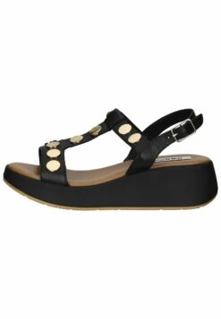 Nouvelles versions 11 Inuovo Sandales Compensées - Black Blk