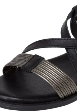 Tamaris Sandales - Black Pewter -Chaussures Soldes 92aa8bd1b9554c0f83ae6356f59abe84