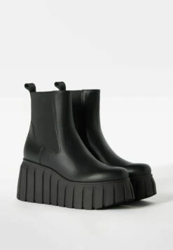BERSHKA Xl - Bottines Compensées - Black -Chaussures Soldes 9afdcdec75d542ef8e0d30c70098dd5a