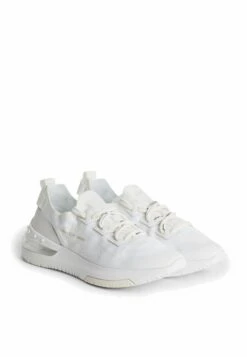Calvin Klein Jeans Sporty Run Comfair Fluo Contr Wn - Baskets Basses - Triple White -Chaussures Soldes 9c6675bbdd9847f68ad15edc4e5067b2