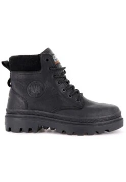 Palladium Pallatrooper - Bottines À Lacets - Black