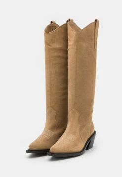 ALOHAS Mount Desert - Santiags - Taupe -Chaussures Soldes 9f5b4a92554f4a8bbeb70f84c252322e