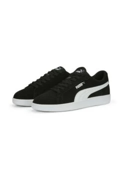 Puma Smash 3.0 Unisex - Baskets Basses - Black White -Chaussures Soldes a06833bc33314d6eb83bab9cbf3c00d5