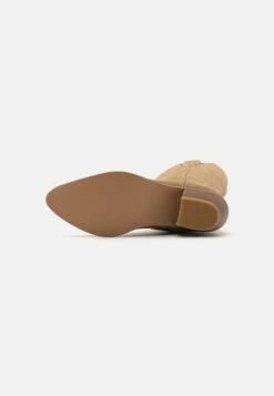 Anna Field Leather - Santiags - Beige -Chaussures Soldes a350aec41e7a444ba95e82bc15a02373