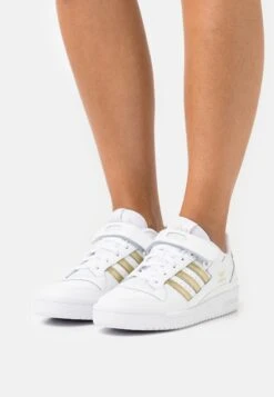 Adidas Originals Forum - Baskets Basses - Footwear White/Matte Gold/Core Black